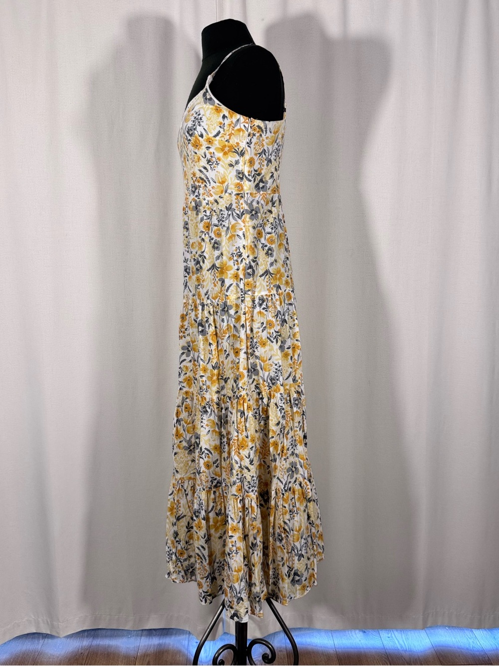 Joie Yellow Floral Maxi Dress - Picture 5 of 8